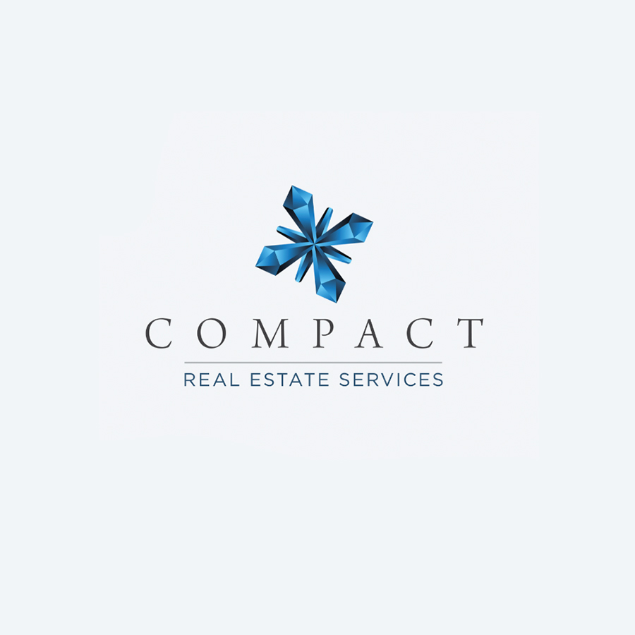 Compact real estate services logo MHWS client