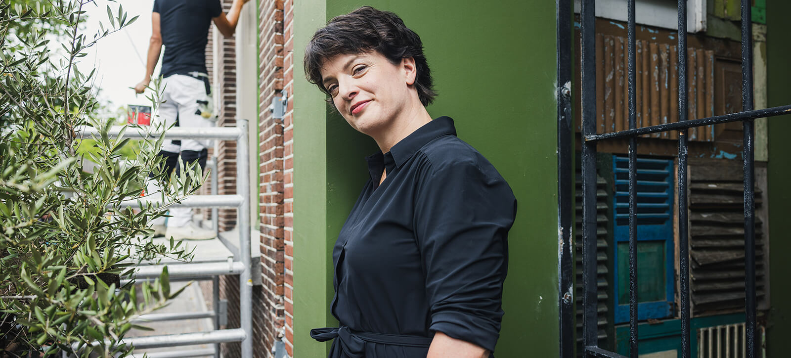 margriet portret zijkant